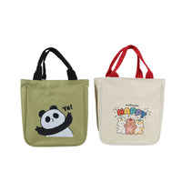 Large capacity cartoon  bento bag/mixed