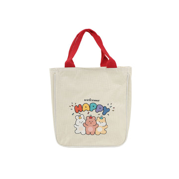 Large capacity cartoon  bento bag/mixed