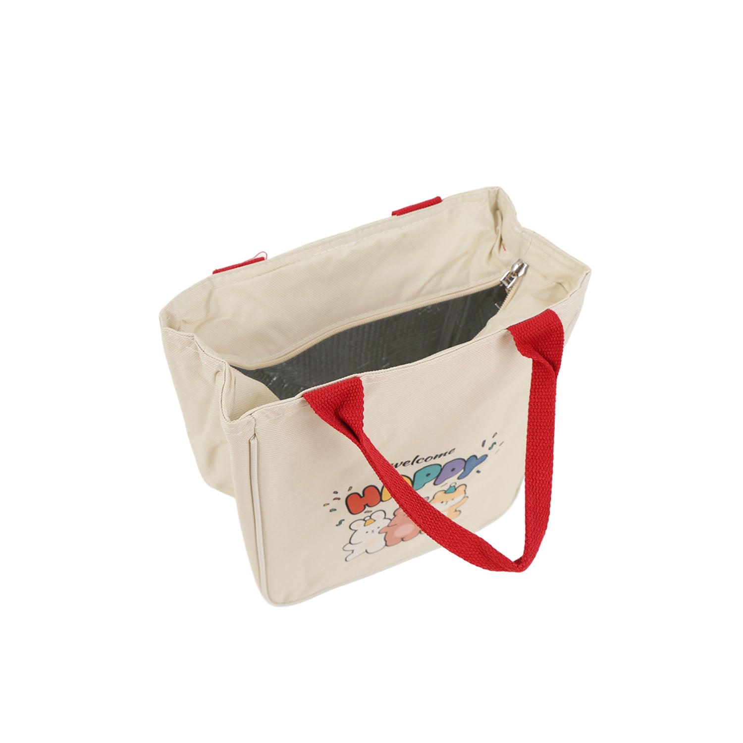 Large capacity cartoon  bento bag/mixed