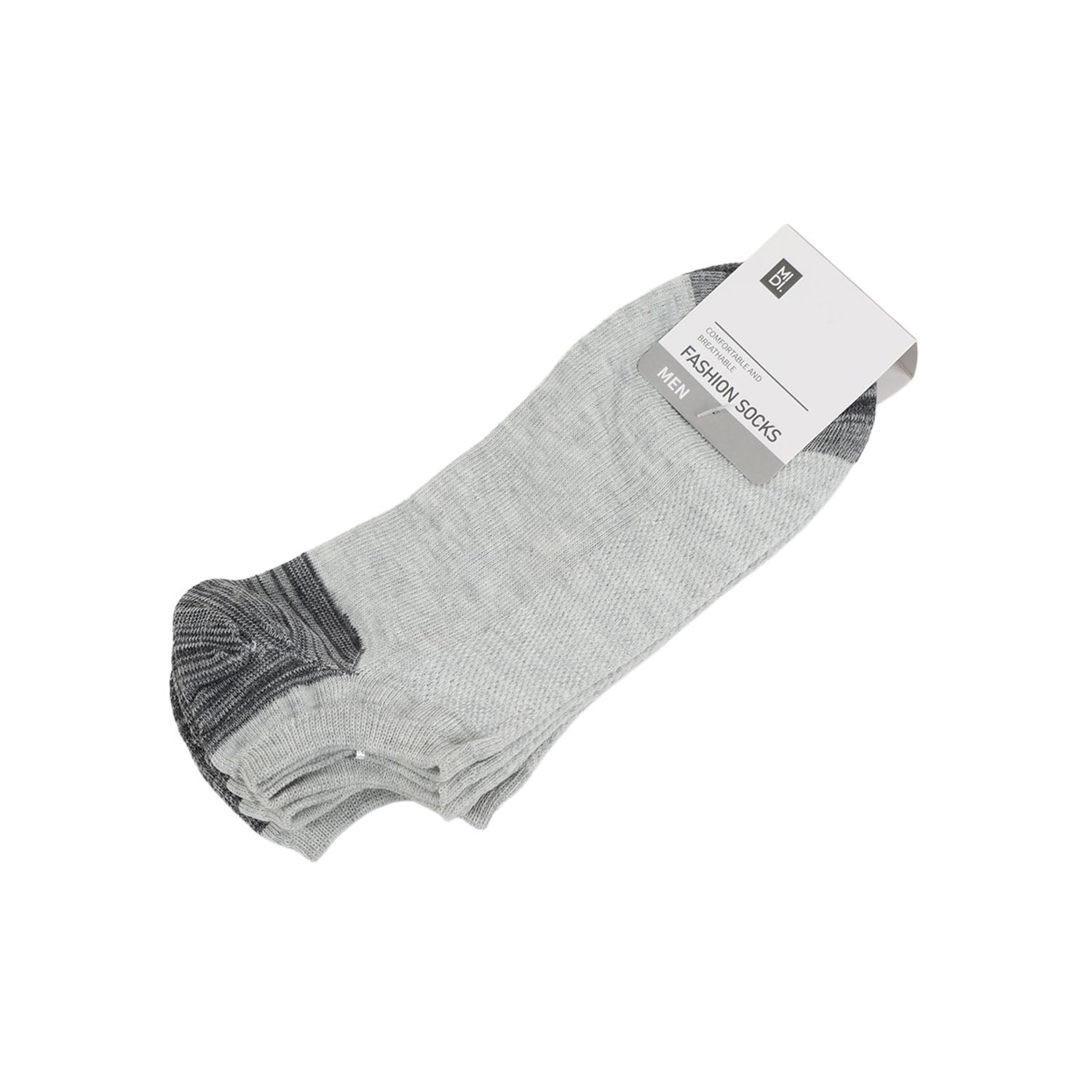 Simple contrast color men's socks 3 pairs/mixed