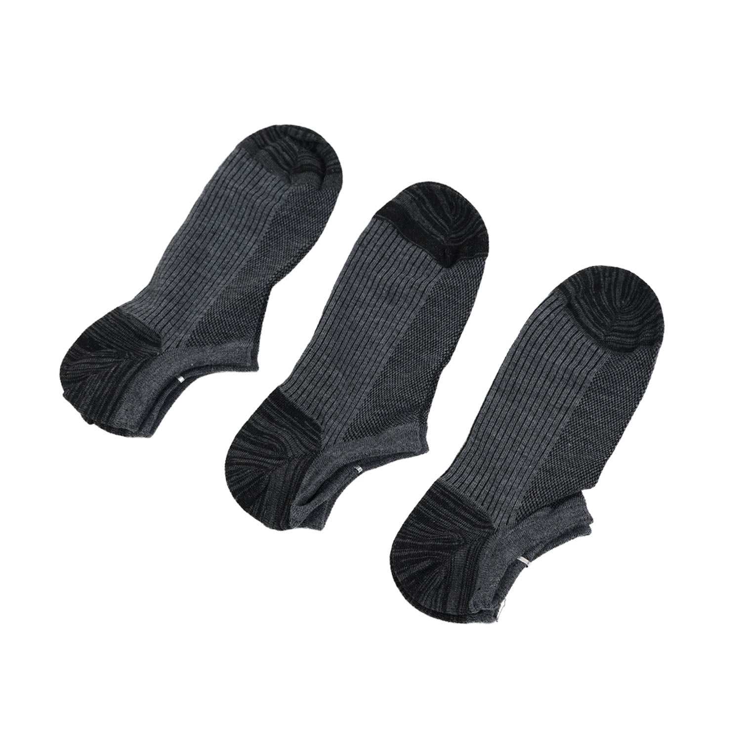 Simple contrast color men's socks 3 pairs/mixed