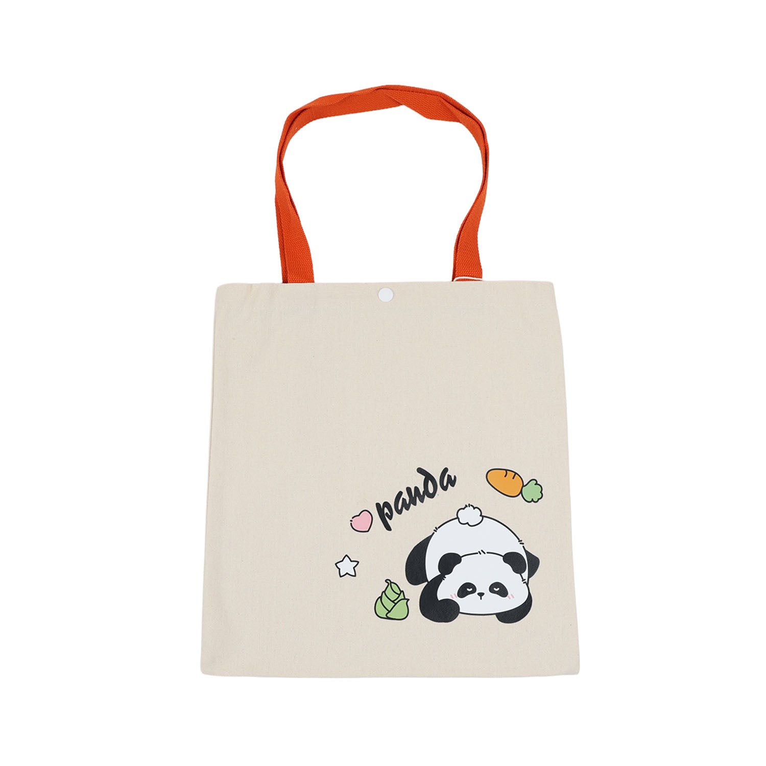 Cartoon pattern colorful canvas shoulder bag/mixed