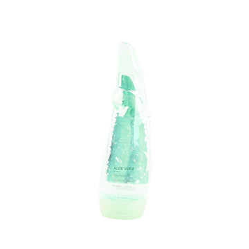 Aloe vera soothing gel bottle, green translucent bottle, 260 g