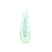Aloe vera soothing gel bottle with barcode and label, green translucent, 260 g