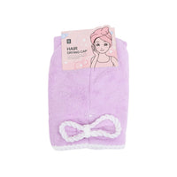 Simple bow dry hair hat/mixed