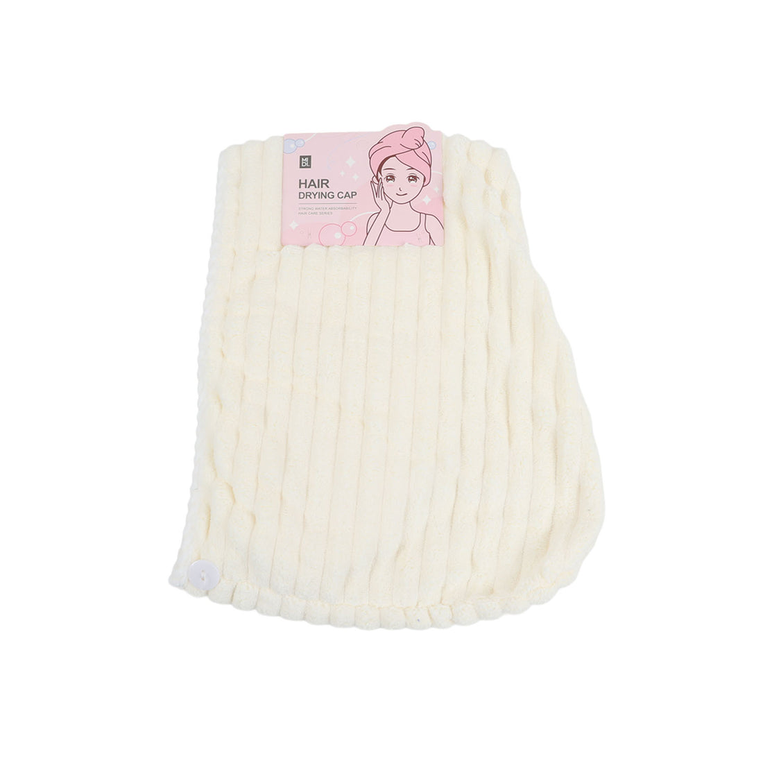 Solid color thick dry hair hat/mixed