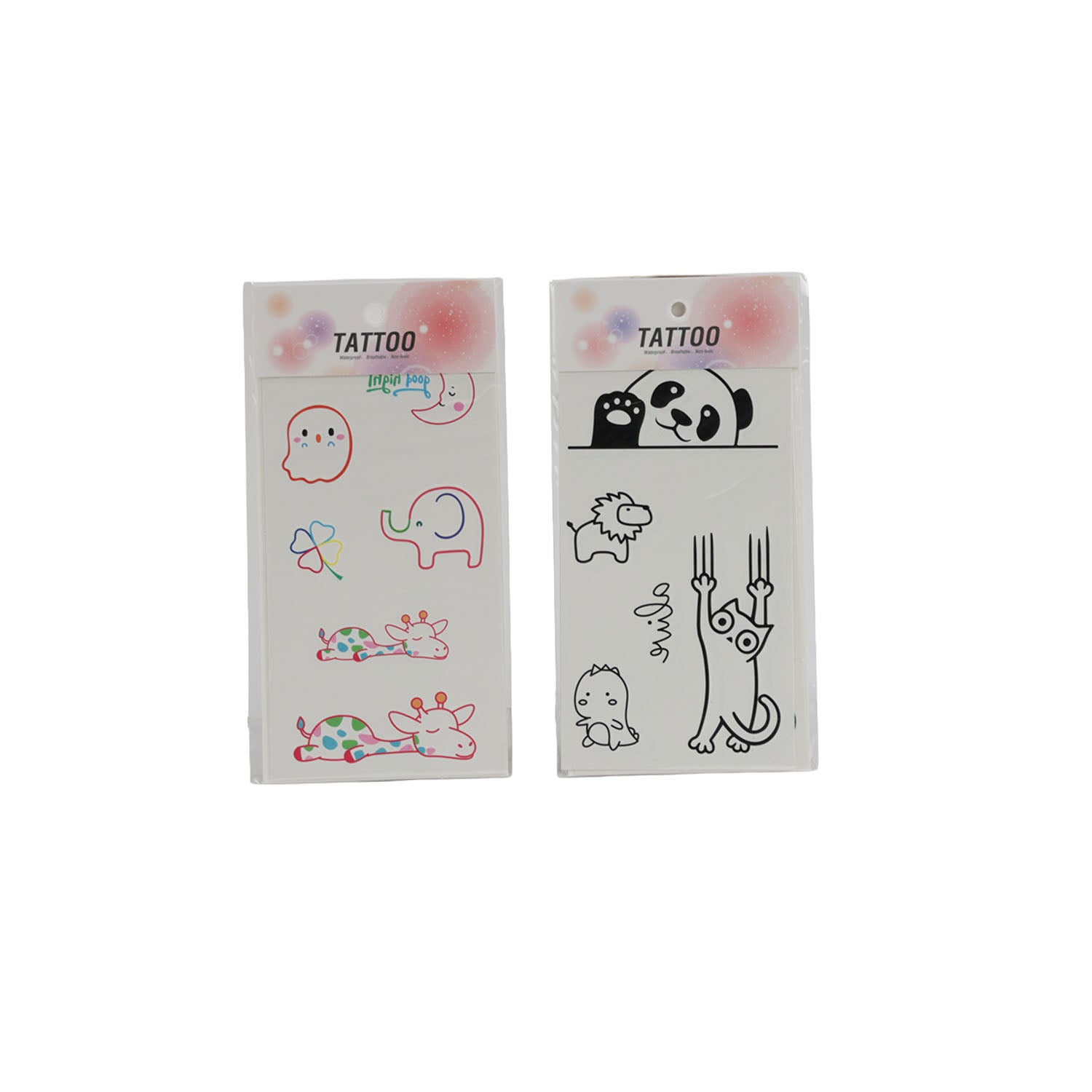Fashion Animal Party tattoo sticker 2/ mixed