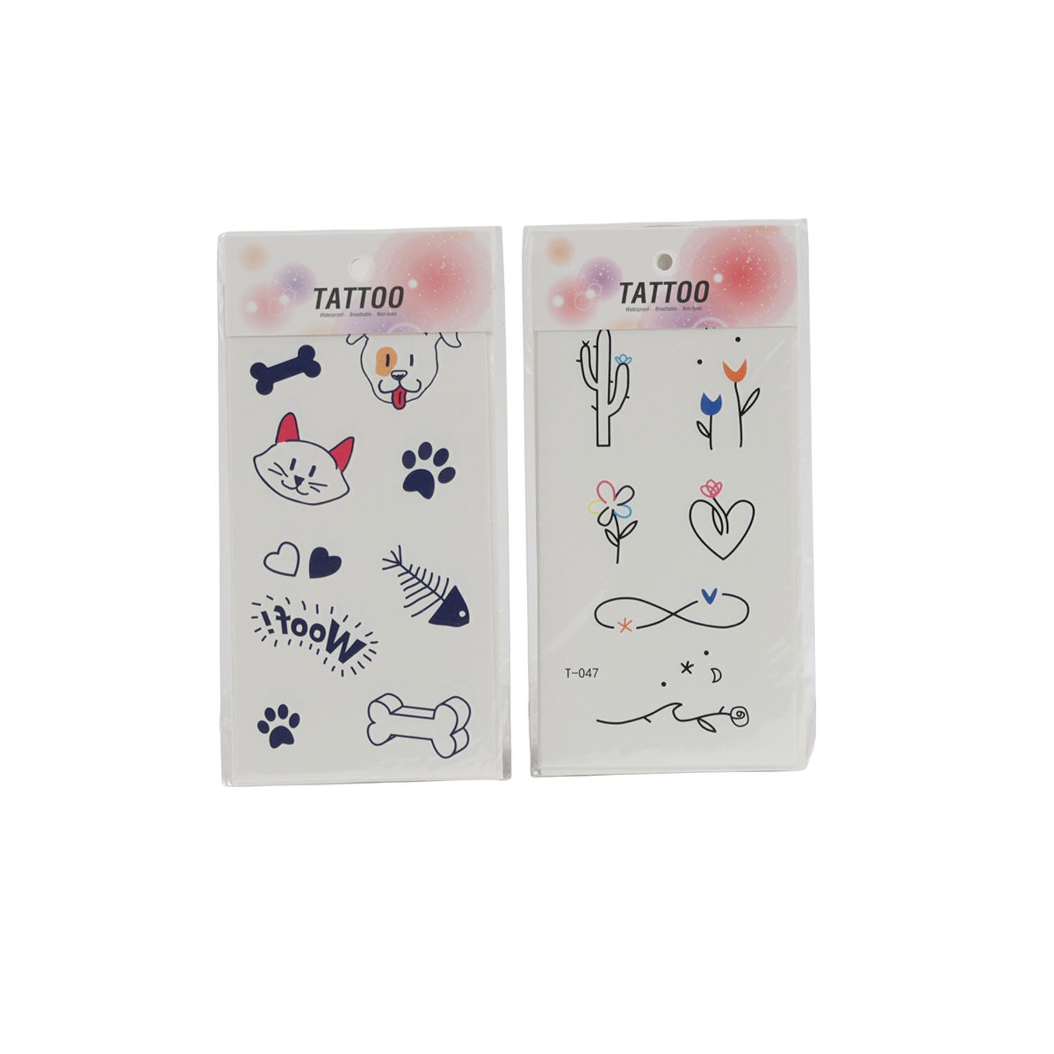 Fashion forest park tattoo sticker/mixed