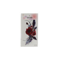 Fashion Rose Dolphin tattoo sticker/mixed