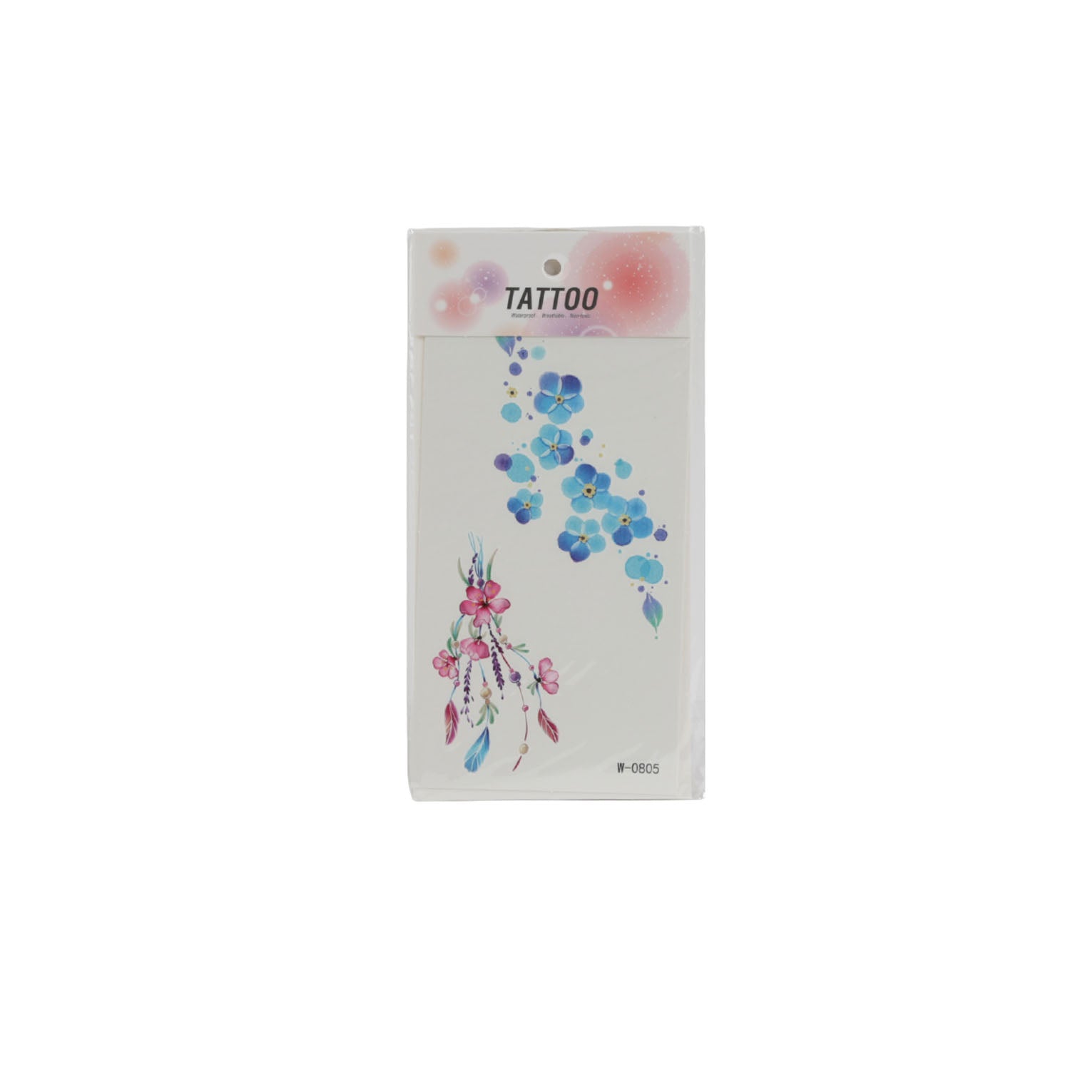 Fashion color tattoo sticker/mixed