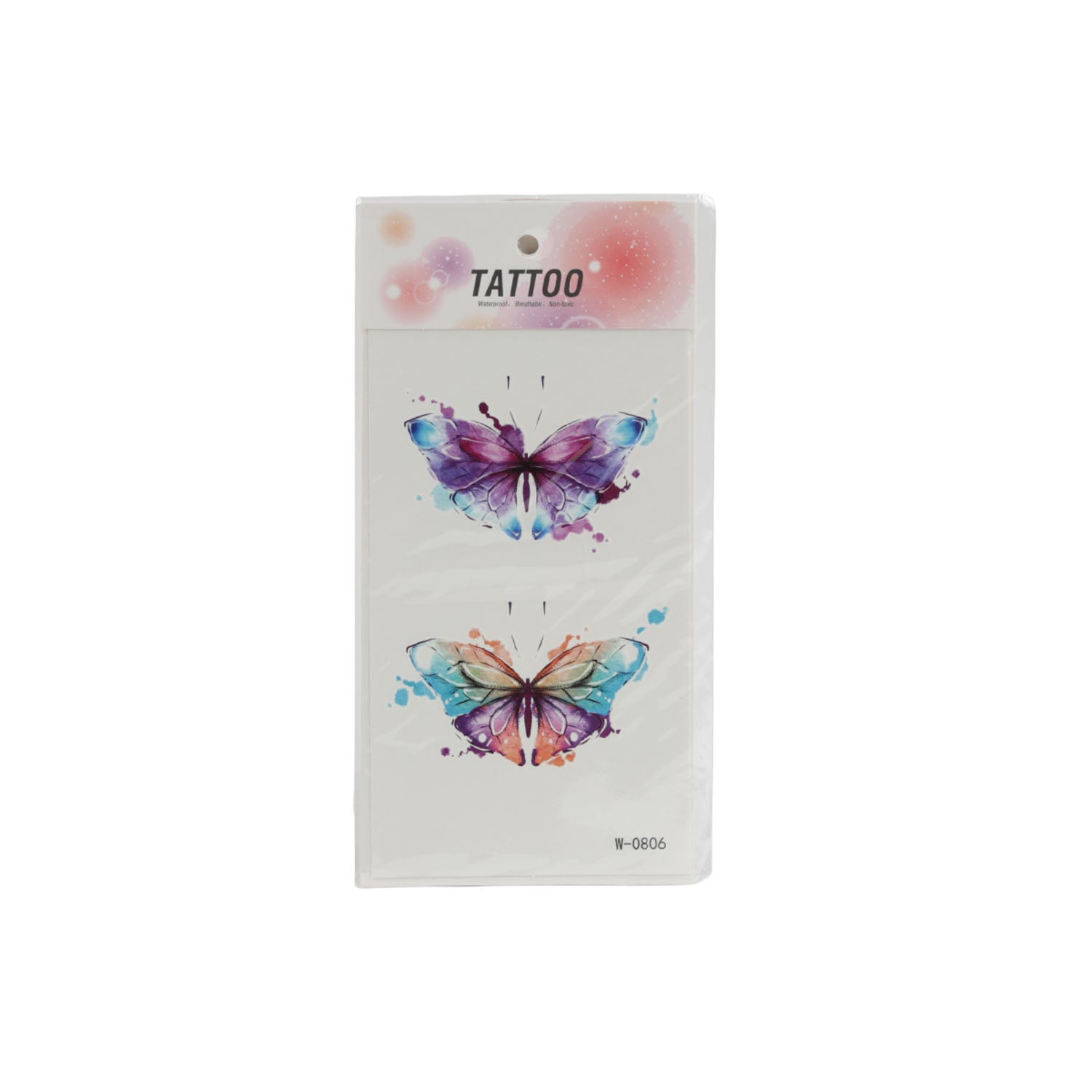 Fashion color tattoo sticker/mixed