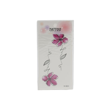 Fashion flower tattoo sticker/mixed
