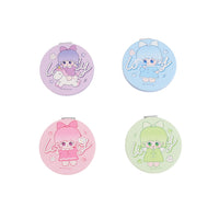 MIDI CUTE GIRL SERIES ROUND MIRROR WITHOUT EDGE/MIXED
