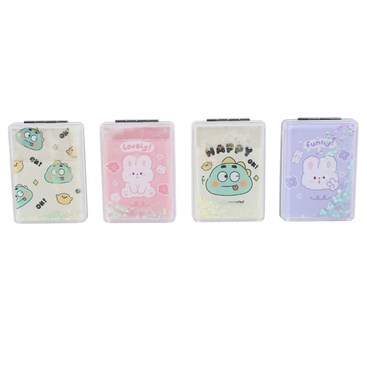MIDI LOVELY DRAGON SERIES QUICKSAND SQUARE MIRROR/MIXED