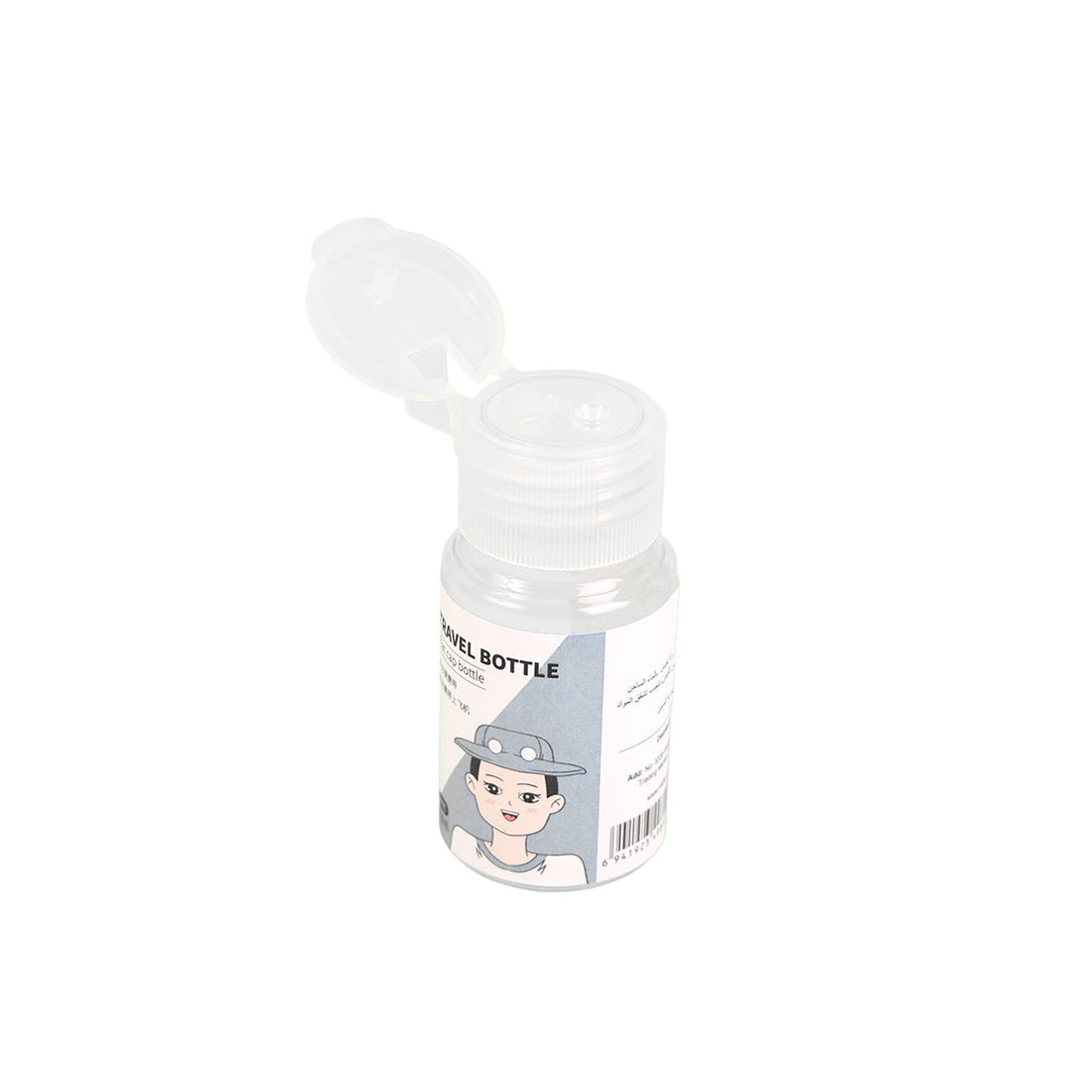 30ml Travel Bottle with Flat Cap 2