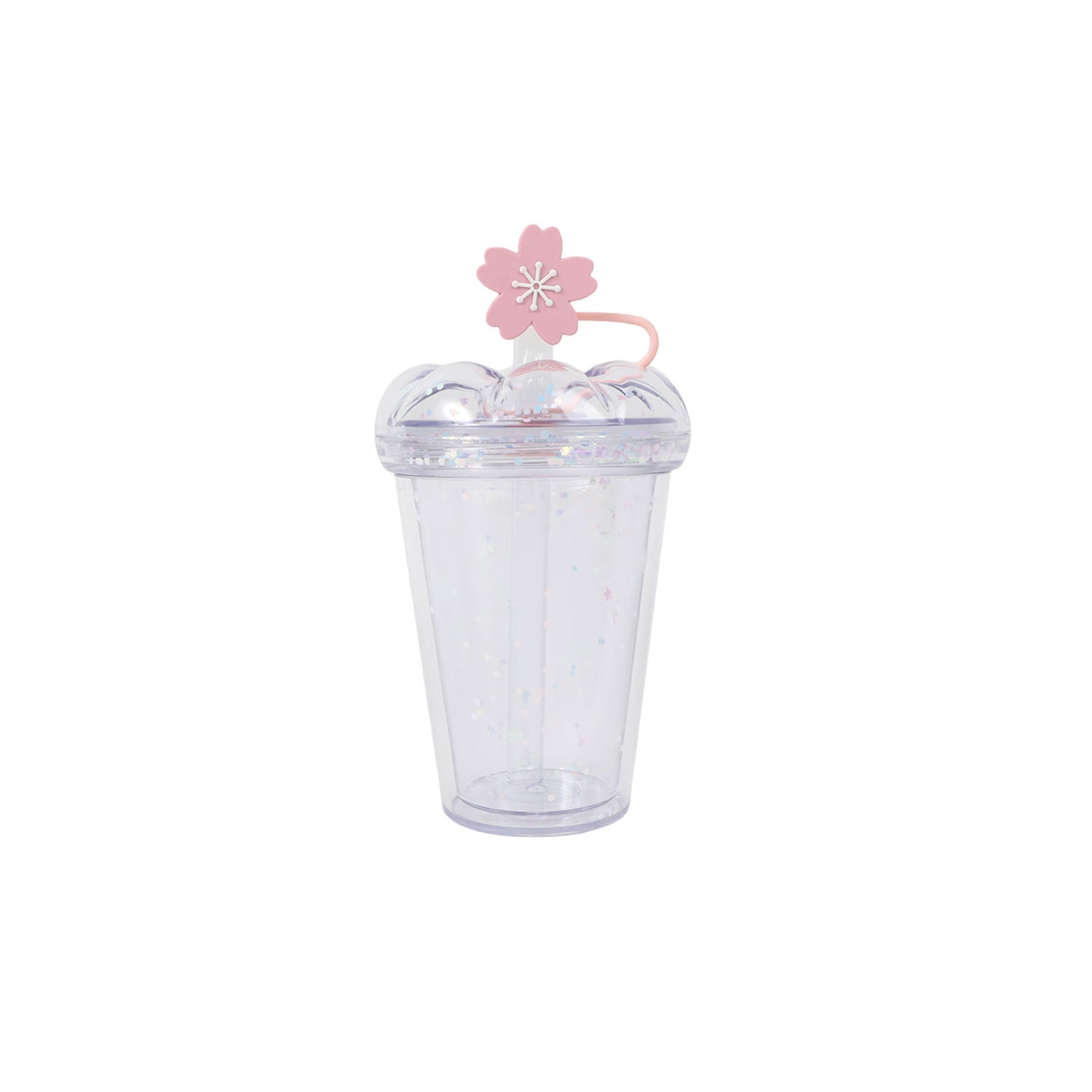 320ml Cherry blossom double sippy cup/mixed