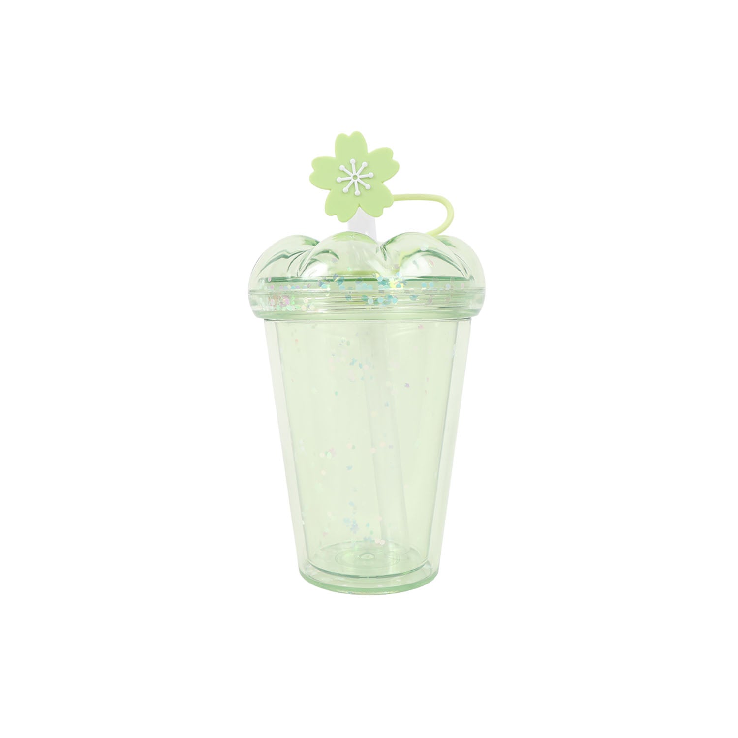 320ml Cherry blossom double sippy cup/mixed