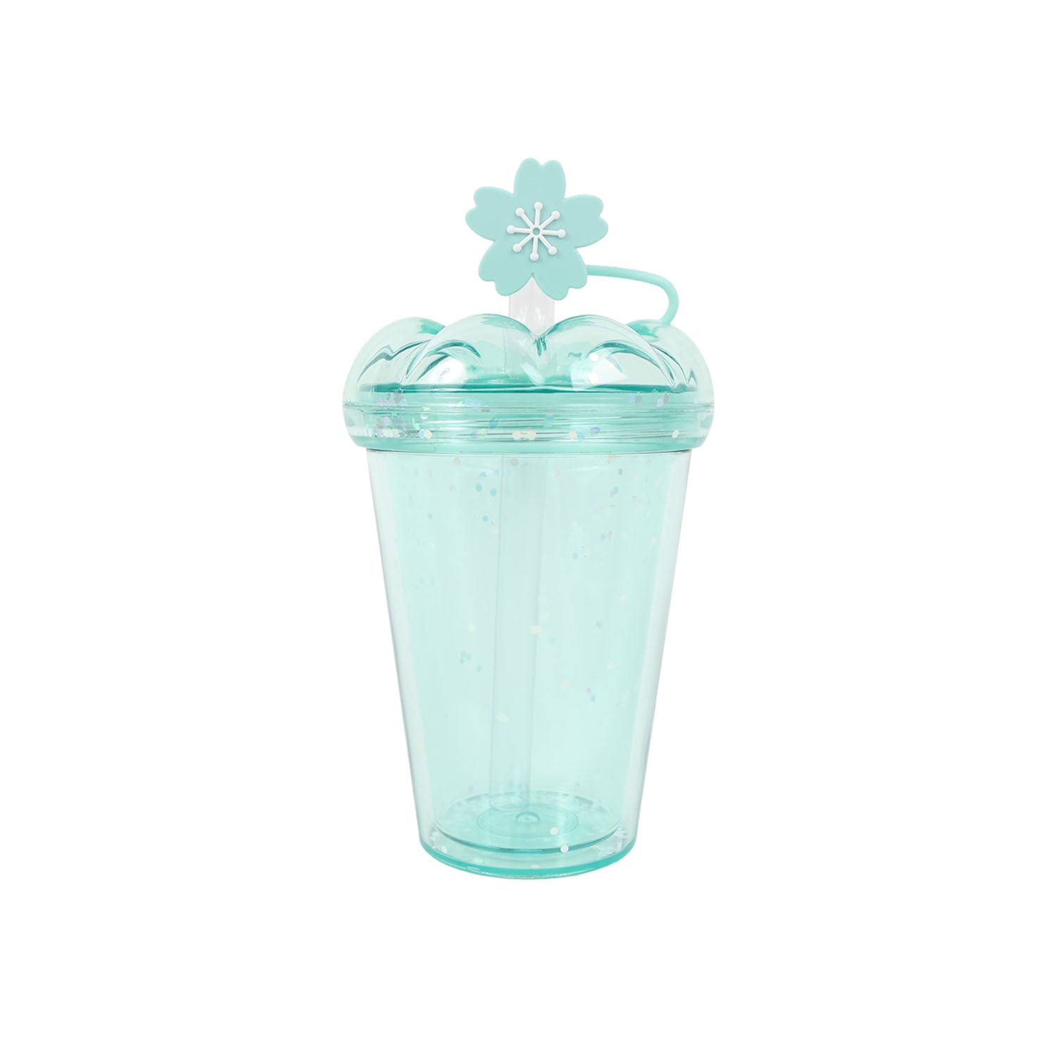 320ml Cherry blossom double sippy cup/mixed