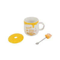 430ml cartoon relief ceramic cup/mixed