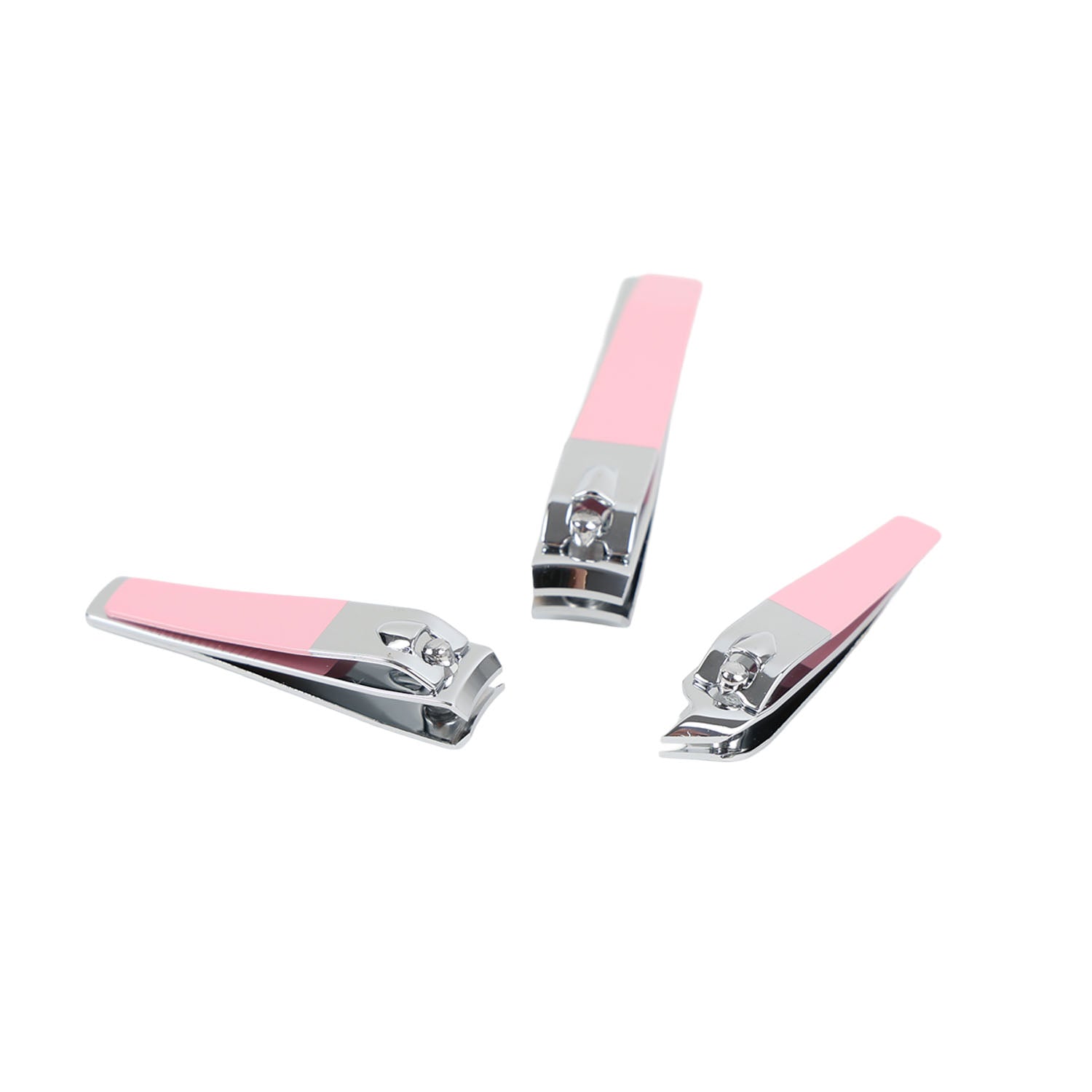 Pink nail clippers / 3 PCS