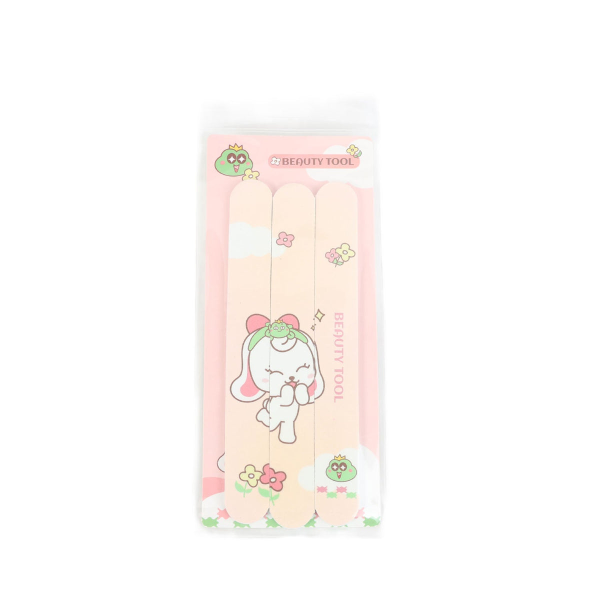 Pack of 3 Cute Rabbit Printed Nail File Sets