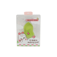 Gourd shape silk soft powder puff/single