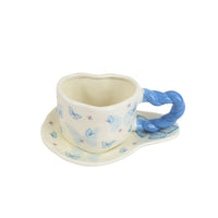300ml Flying Butterfly Coffee Cup and Saucer Set