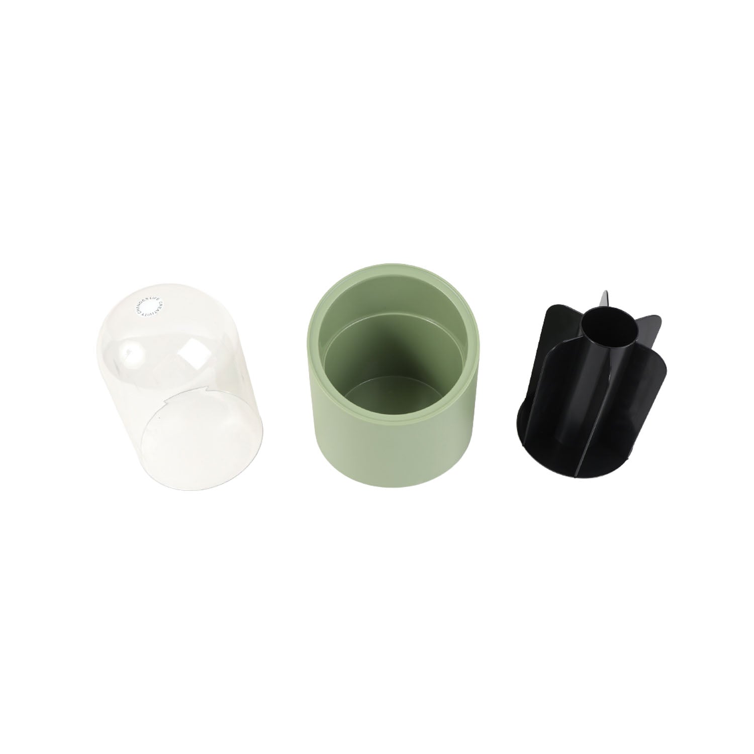 Morandi Color Rotating Makeup Storage Box With Lid
