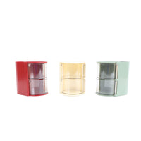 Morandi Color Nice Double-Layer Round Storage Box