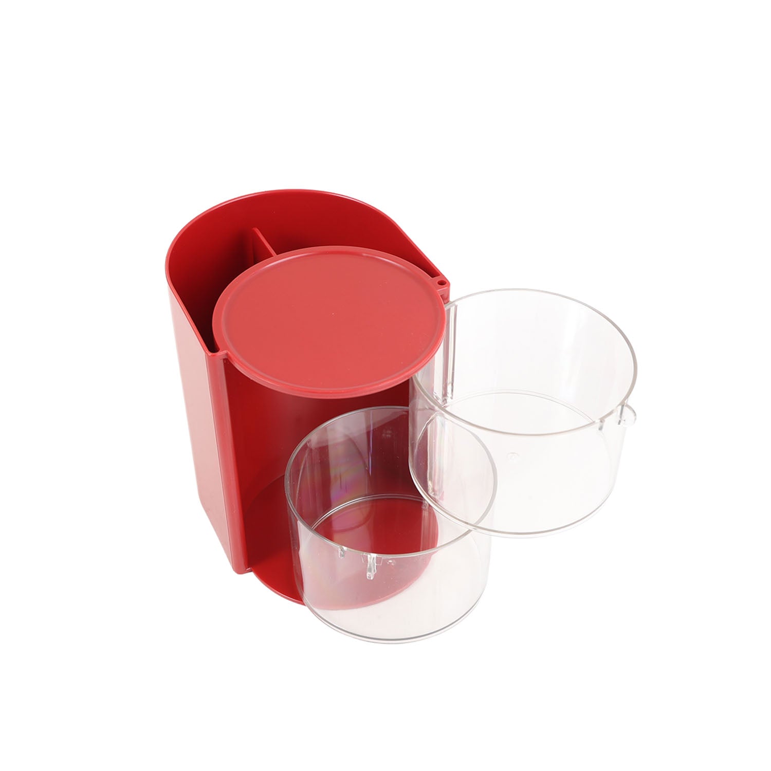 Morandi Color Nice Double-Layer Round Storage Box