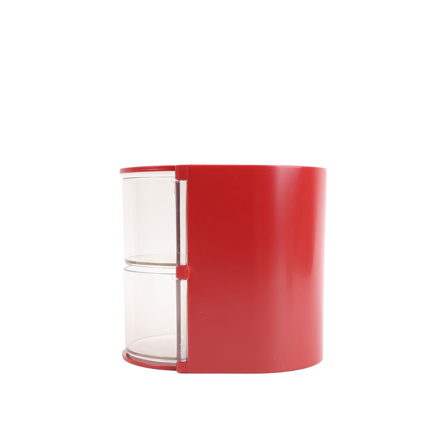 Morandi Color Nice Double-Layer Round Storage Box