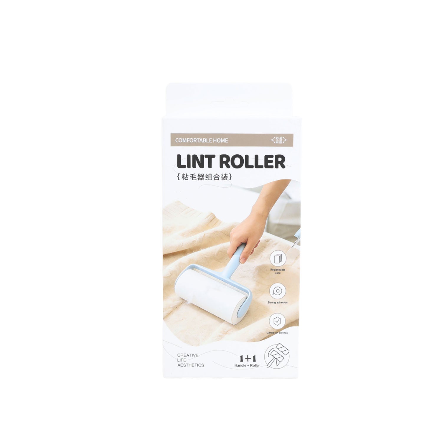 10cm Cartoon Series Lint Roller Combo Pack