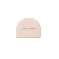 Face powder compact, beige half-dome top