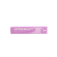 Waterproof eyelash glue liner tube, purple-pink with brand lettering