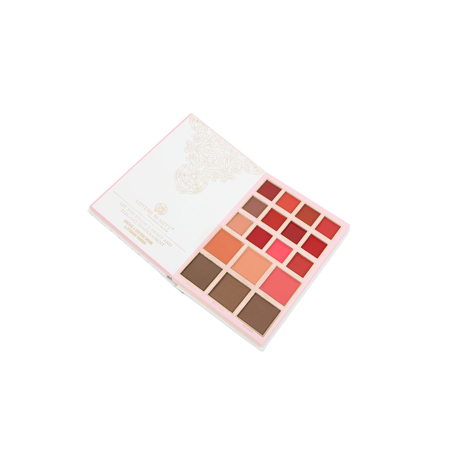 LoveMe Beauty Multi-Layer Eyeshadow Palette Book