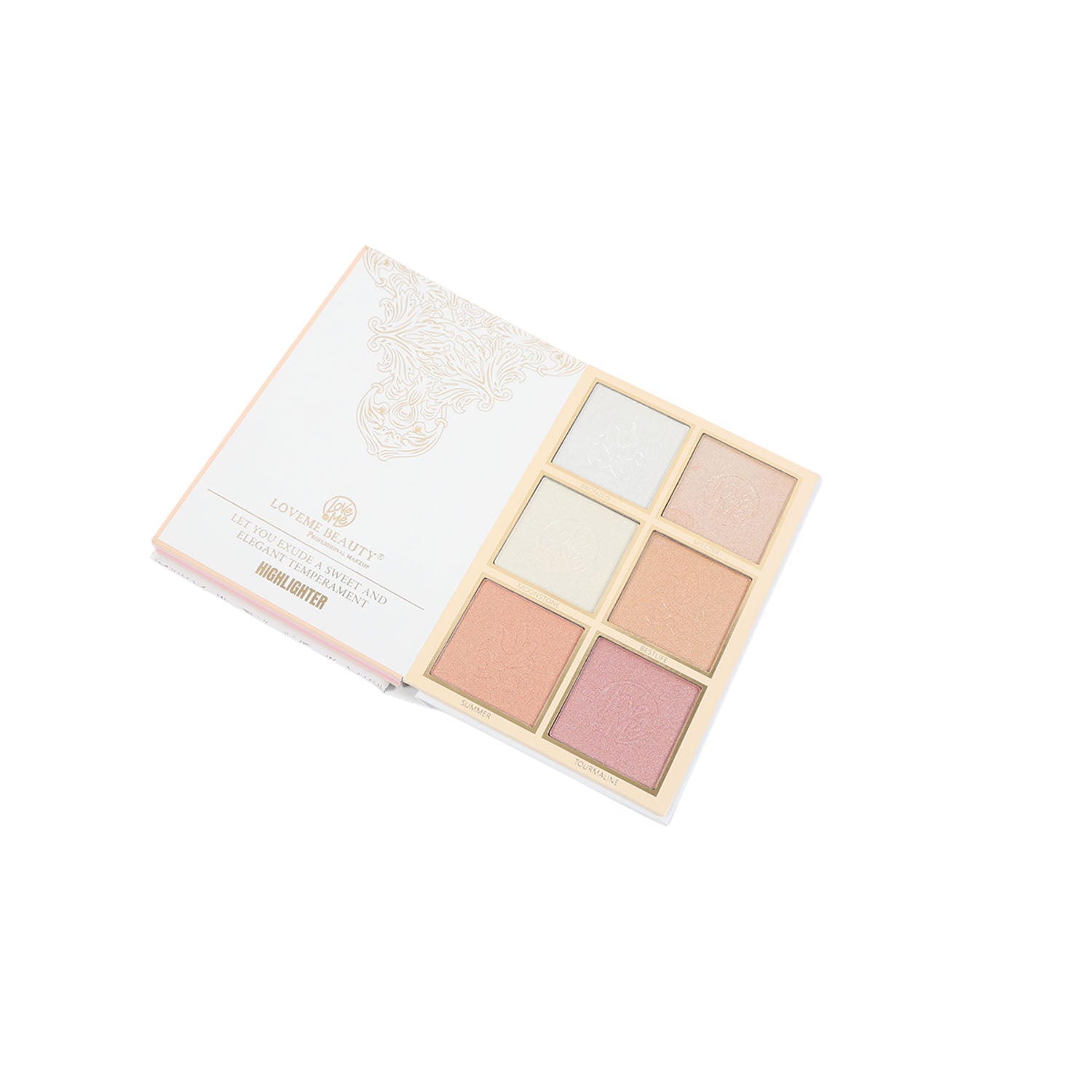 LoveMe Beauty Multi-Layer Eyeshadow Palette Book