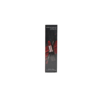 Lip color set with lipstick and lip liner in a slim black box, red shade