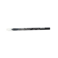 Black waterproof kohl kajal eyeliner pencil in side view