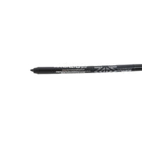 Black waterproof kohl kajal eyeliner pencil with tip and barrel details