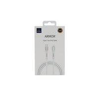 WiWU WI-C005 ARMOR 20W PD TYPE-C TO LIGHTNING CHARGING CABLE 1M - WHITE