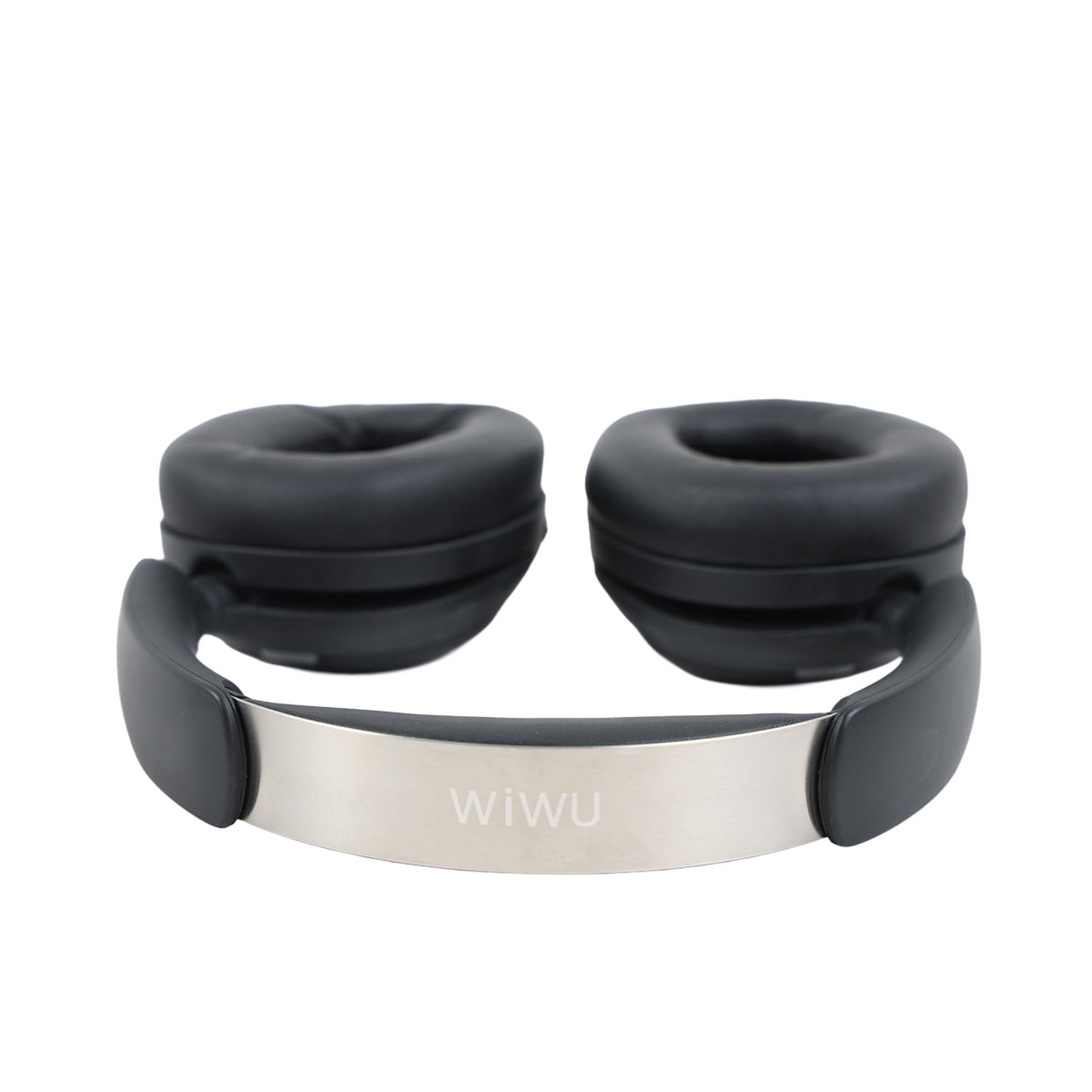 Black over-ear pilot headset with cushioned ear pads and WIWU logo headband