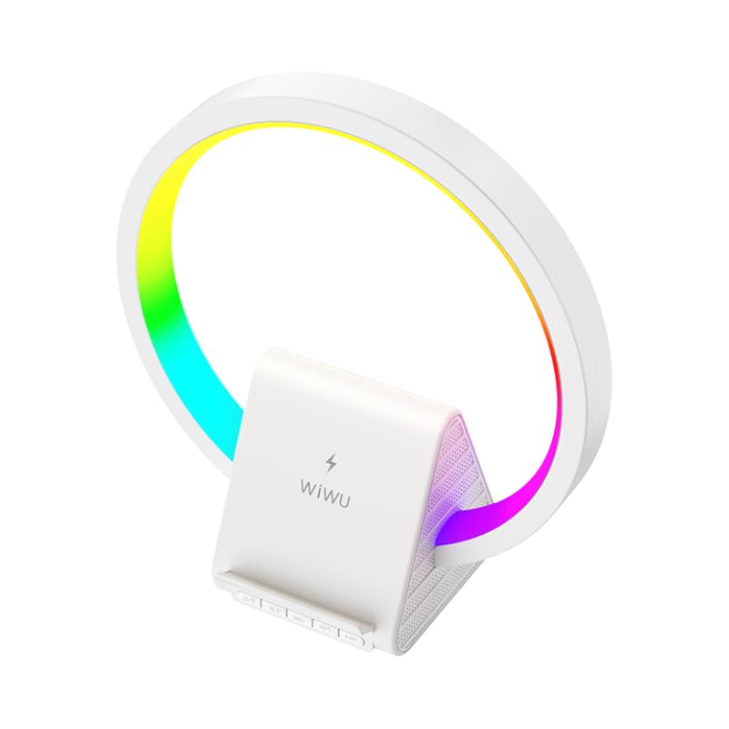1 - شاحن لاسلكي سماعات بلوتوث LED