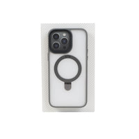WiWU ZMM-010 MAGNETIC PREMIUM PHONE CASE WITH ALLOY STAND FOR IPHONE 15 PRO MAX (6.7") - GRAY