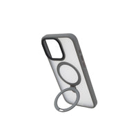 WiWU ZMM-010 MAGNETIC PREMIUM PHONE CASE WITH ALLOY STAND FOR IPHONE 15 PRO MAX (6.7") - GRAY