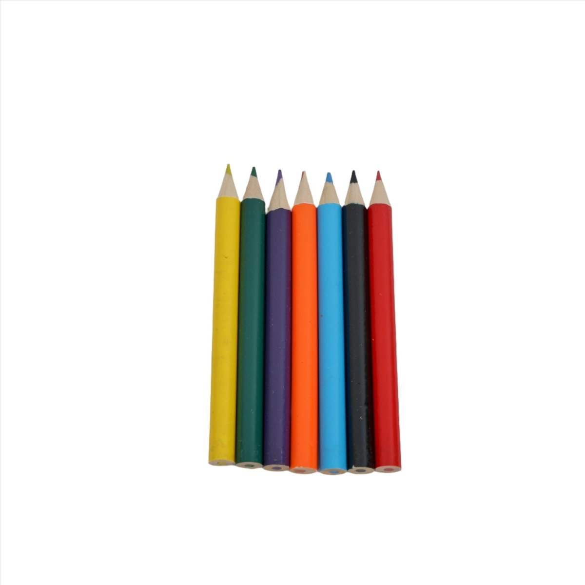 7 Color Simple Colored Pencils - MIDI