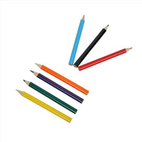 Assorted colored pencils with sharpened tips, multiple colors