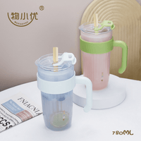 780ml Water Cup with Handle & Straw - MIDI