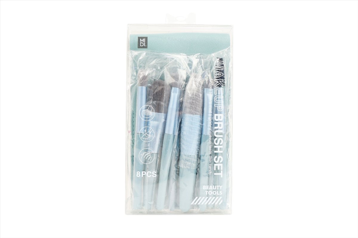 8 - Piece Luxury Makeup Brush Set - MIDI