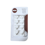 8 Self - Adhesive Hooks - Perfect Organization - MIDI