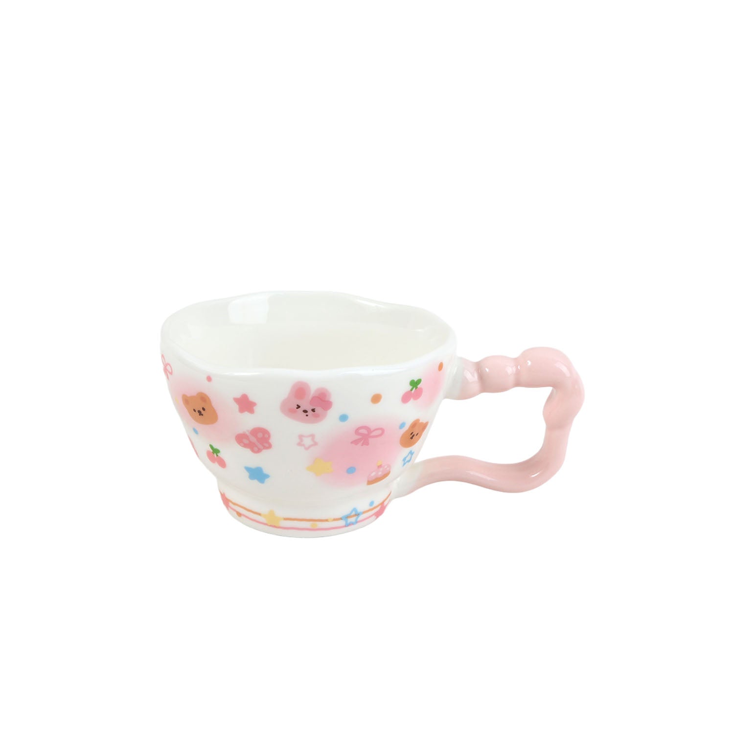 Creative ceramic cup,size:10.5*7.3cm/350ml